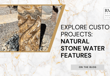 Rocky Mountain Stone Blog Banner water feature